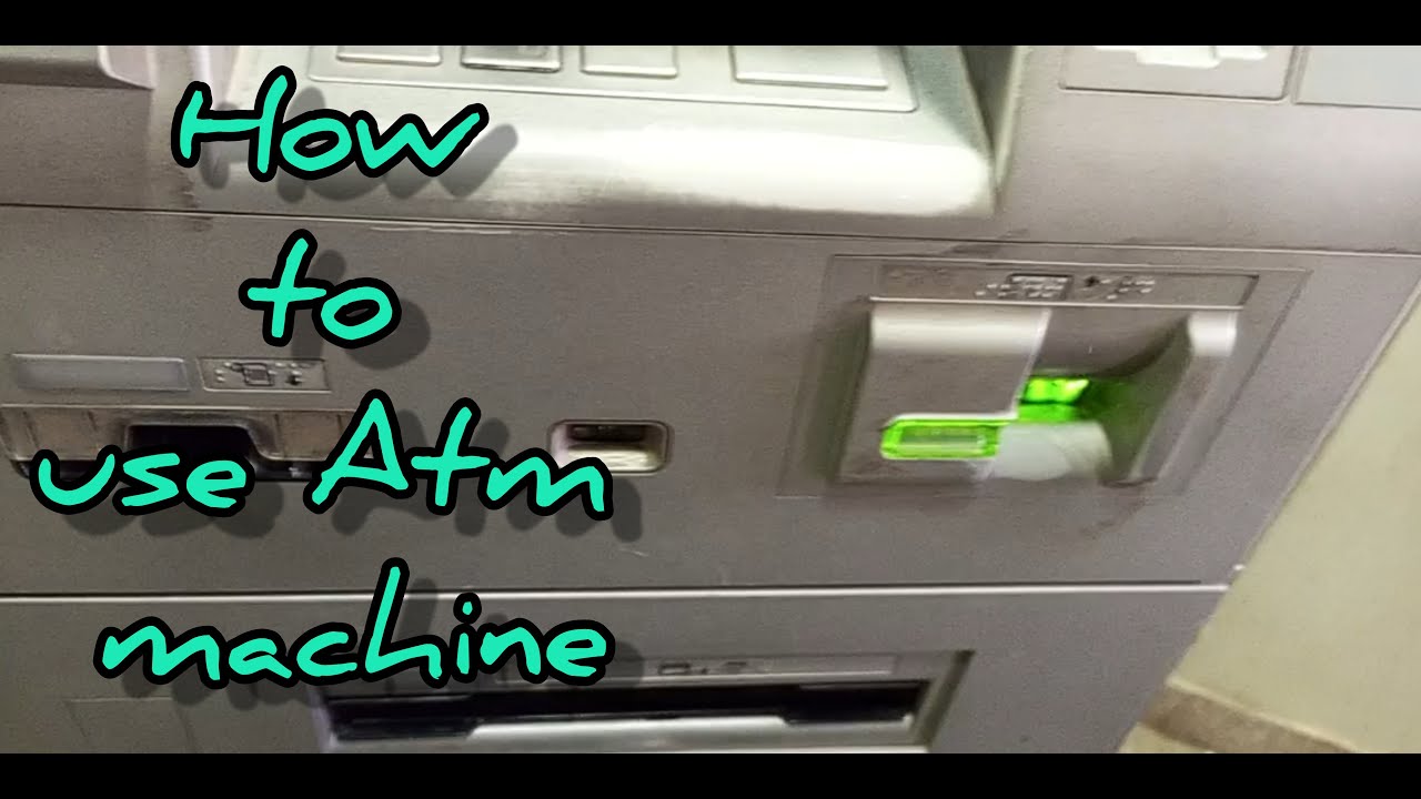 How to use Atm machine in Pakistan Atm machine use karne ka tarika