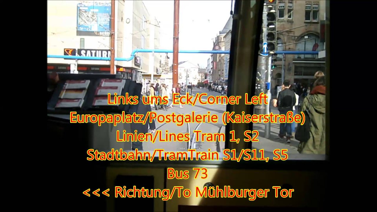 Tram Karlsruhe Linie 4 Tivoli-Waldstadt-Tivoli, Gesamtstrecke