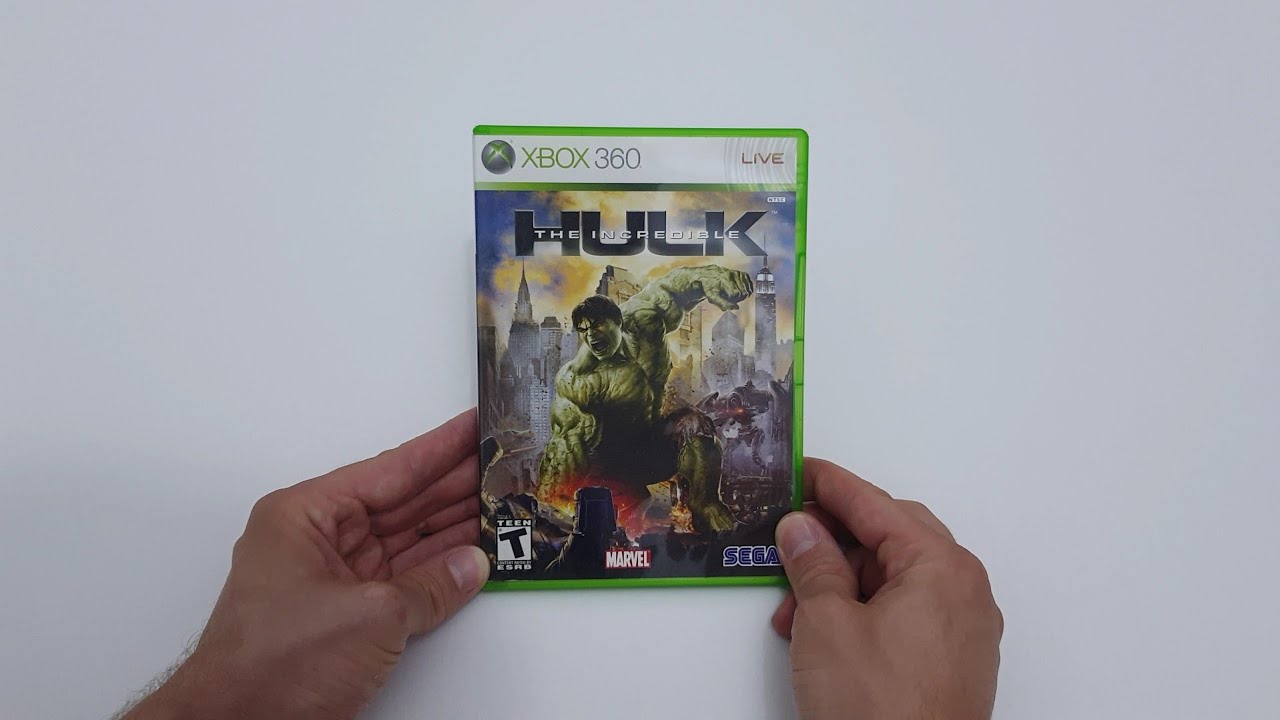 The Incredible Hulk - Xbox 360 Unboxing 