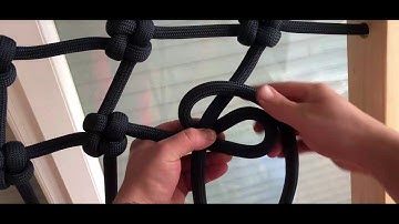 Cargo Net Knot From Left