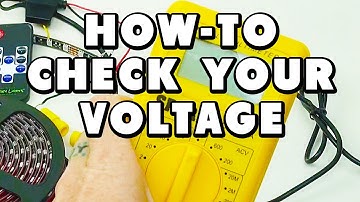 HOW-TO Check Your Voltage