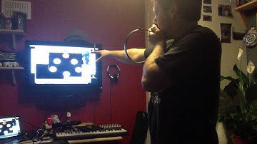 Motion Tracking Digital Flute - Pure Data, Kinect, Tuio
