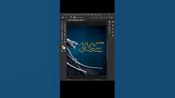 Easy Dragon Fire in #photoshop #photoshoptutorial #gameofthrones #dracarys #dragon #fyp