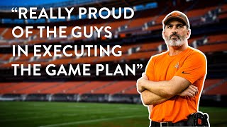 Kevin Stefanski: Really proud of the guys in executing the game plan | Press Conference