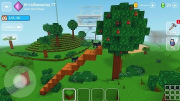 Easy Natural Tree House for Black Cats - Block Craft 3d: Building Simulator Games for Free