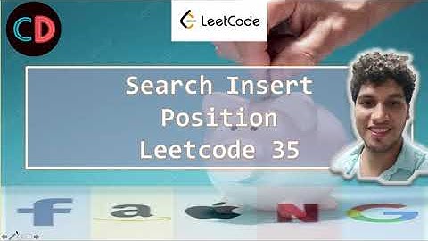 Search Insert Position | Leetcode 35 | Live coding session 🔥🔥🔥 | Binary Search