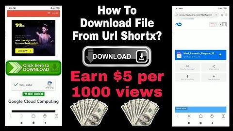 How to download file from Urlshortx? Urlshortx se file kaise download kare?