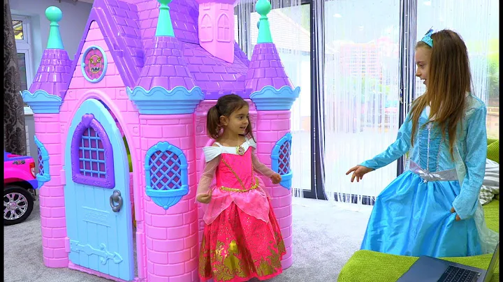 Disney Princess Castle - Emily Transform into a Pr...