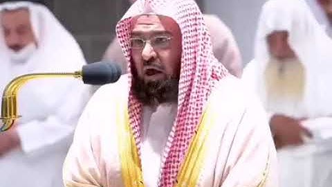 تبارك الذي جعل في السماء بروجا وجعل فيها سراجاً وقمراً منيرا للقارئ الشيخ عبدالرحمٰن السديس