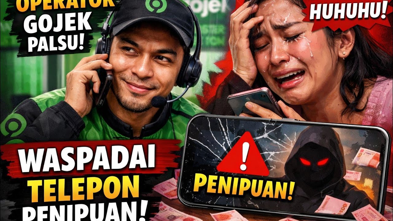 Penipuan via telepon!!!! Penipu paling terkocak modus gojek