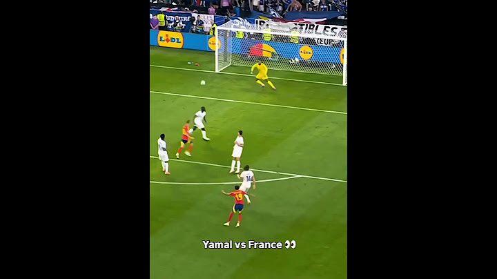"LAMINE YAMAL 16-YEAR-OLD RECORD-BREAKER! Spain vs France EURO 2024 Goal" #football #lamineyamal