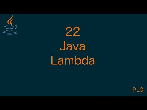 Java für Anfänger - 22 - Lambda