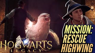 Rescuing Highwing Hippogriff | Exhilarating Noob Gameplay | Help Sebastian | Hogwarts Legacy