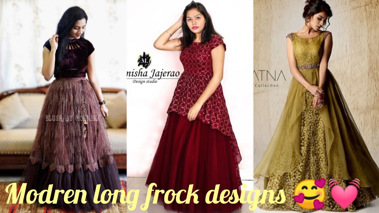 Get Ethnic and Stylish Frock-Style Salwar Kameez at Nihal Fashions -Nihal  Fashions