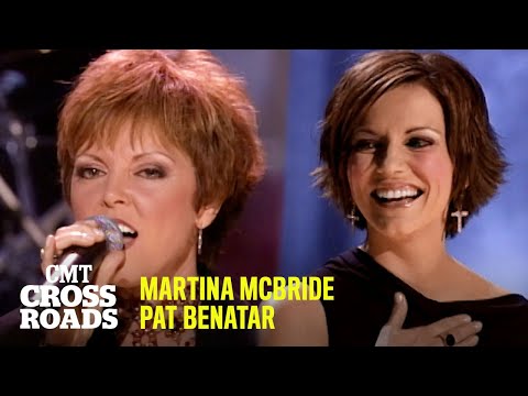 Martina McBride & Pat Benatar Perform 'Independence Day' | CMT Crossroads