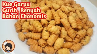 Resep KUE GARPU RENYAH, GURIH, MUDAH