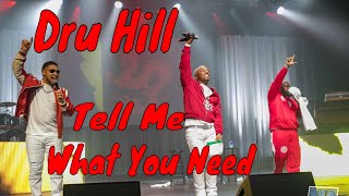 Dru Hill singing their new song What You Need & Tell Me! Live 2020