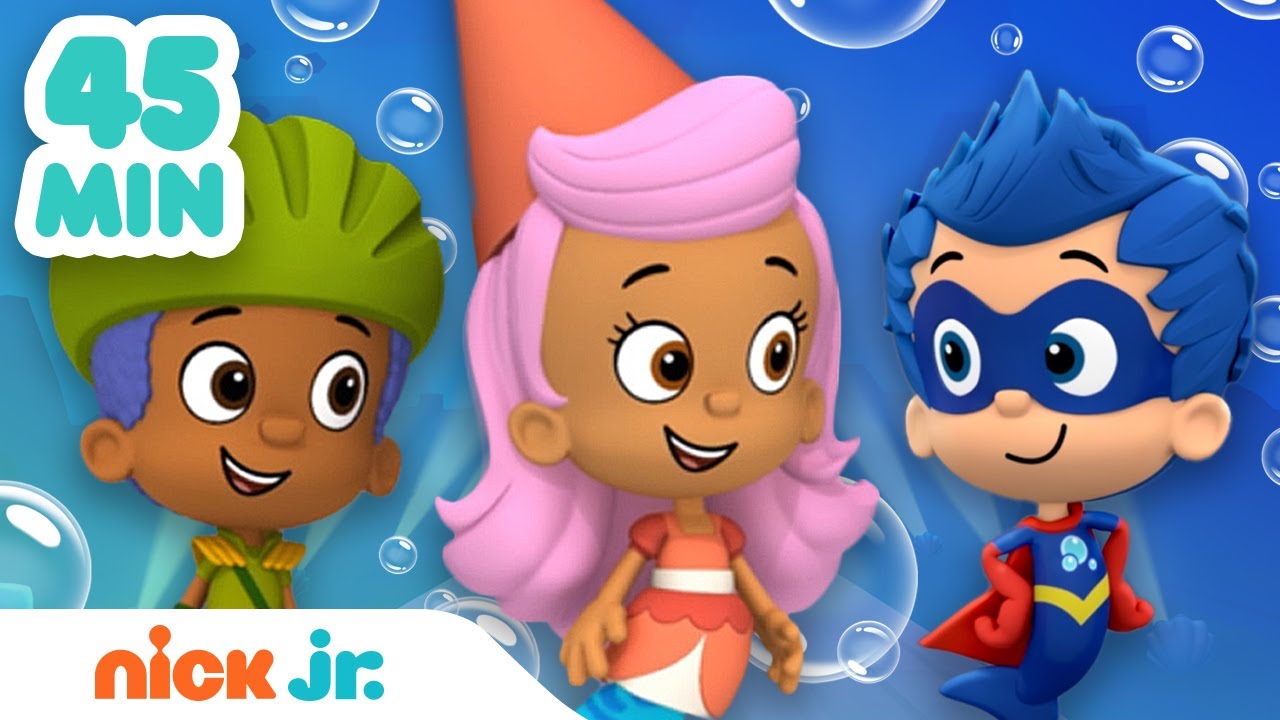 ¡Los Bubble Guppies se transforman en extraterrestres, robots y más! 🤖 | Nick Jr. en Español