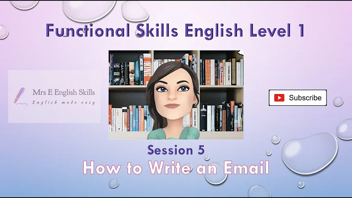 Functional Skills English L1 Session 5 How to Write an Email - DayDayNews