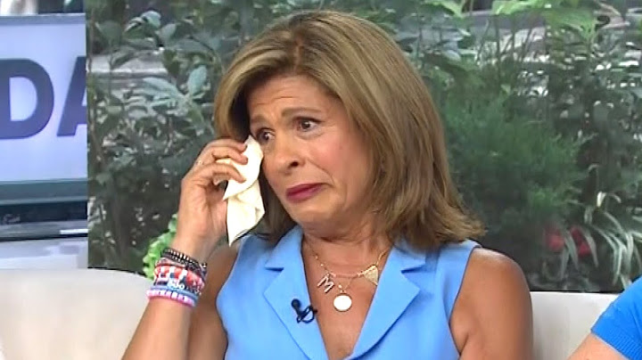 Hoda Kotb Emotionally Announces She’s Leaving Today