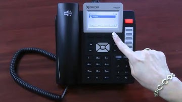Using the Contact Directory - Xorcom IP Phones Video Tutorial