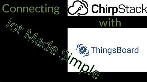 How to Send LoRaWAN Data from ChirpStack to ThingsBoard | Complete Integration Guide #thingsboard