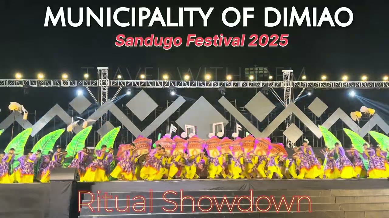 SANDUGO FESTIVAL 2025 - MUNICIPALITY OF DIMIAO