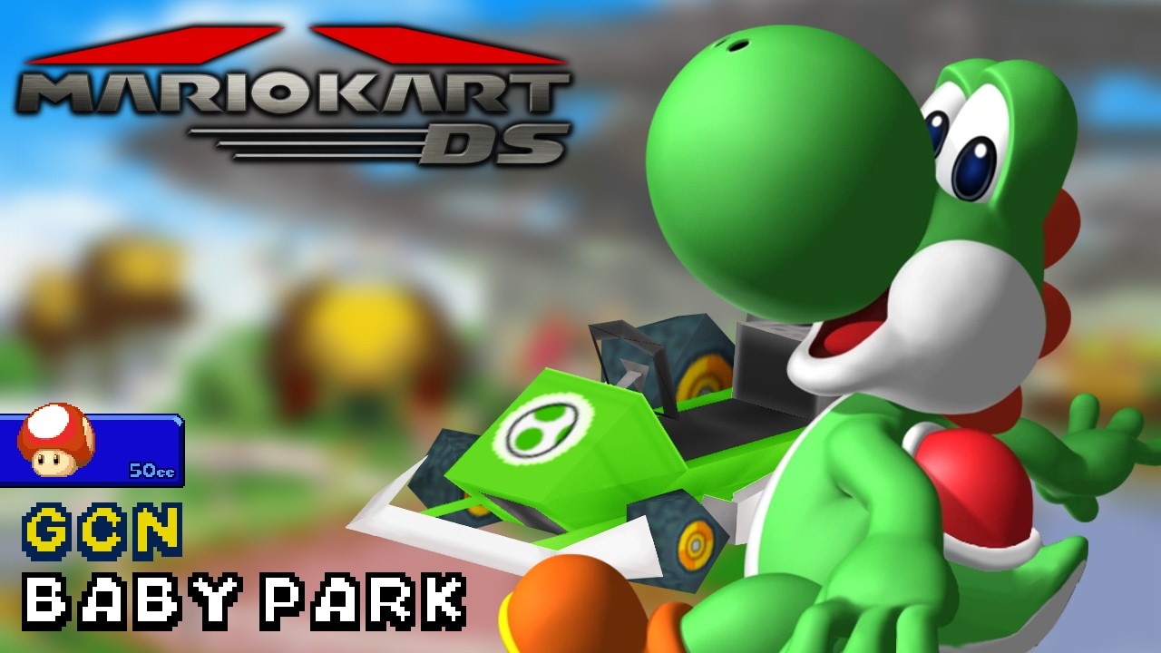 Mario Kart DS - 50cc - Yoshi - Standard YS - GCN Baby Park | Ep. 3800