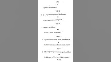 classical mechanics paper/MSc physics/MSc 1st sem/Dec 2022