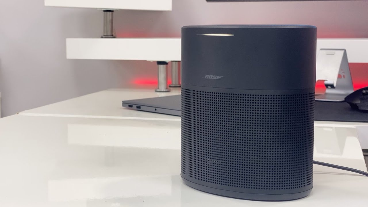 Forsøg form Specialitet SMART Speaker with GOOGLE Assistant | BOSE 300 - YouTube