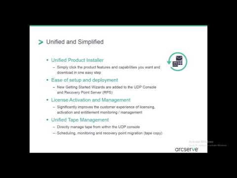 Arcserve UDP Technical Training