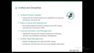 Arcserve UDP Technical Training