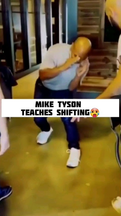 Mike Tyson Taught How To 'SHIFT & SWITCH'😱😱|#miketyson
