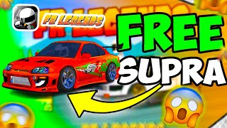 How To Get SUPRA In FR Legends For FREE! (New Glitch)