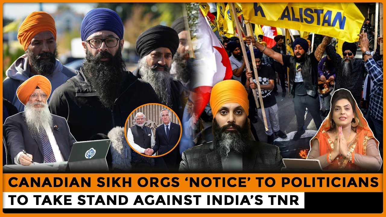 Canadian Sikh Orgs ‘Notice’ to Politicians to Take Stand Against India’s TNR