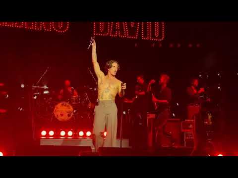 Damiano David Cinnamon Live In Brussels Forest National 2 Oct 2025 Damianodavid