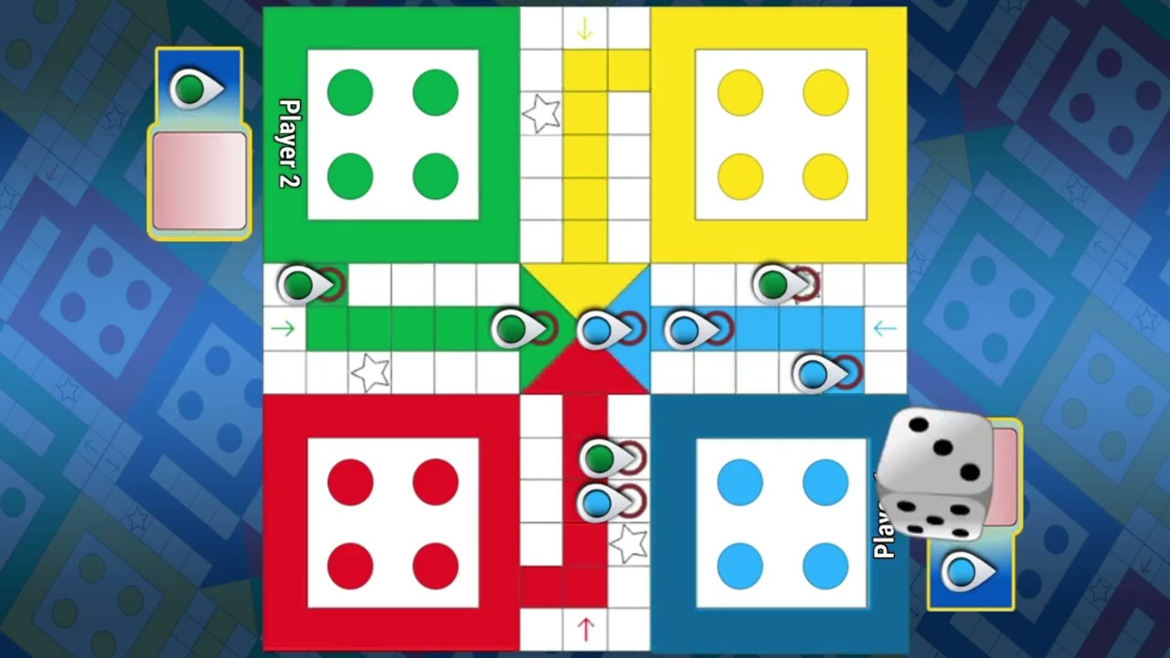 Ludo king 2 players game play