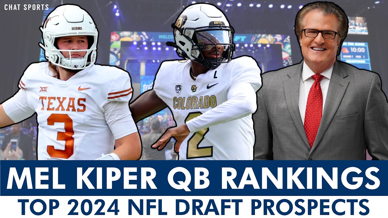 Mel Kiper’s Top QB Prospects Rankings For 2024 NFL Draft Ft. Shedeur