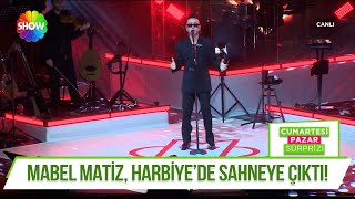 Mabel Matiz, Dinleyicileriyle Harbiye’de Buluştu