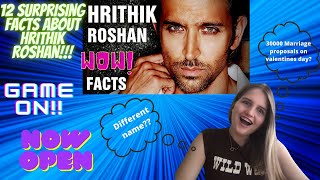 12 Surprising Facts About Hrithik Roshan| FTD Facts| Checkout that Reaction