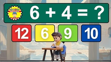 20 Math Quiz for Kids | One Digit Addition Quiz