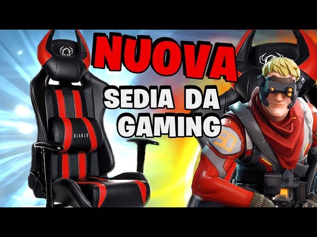 SEDIA DA GAMING PER FORTNITE? 😈Diablo X-One Horn - Pazzox 