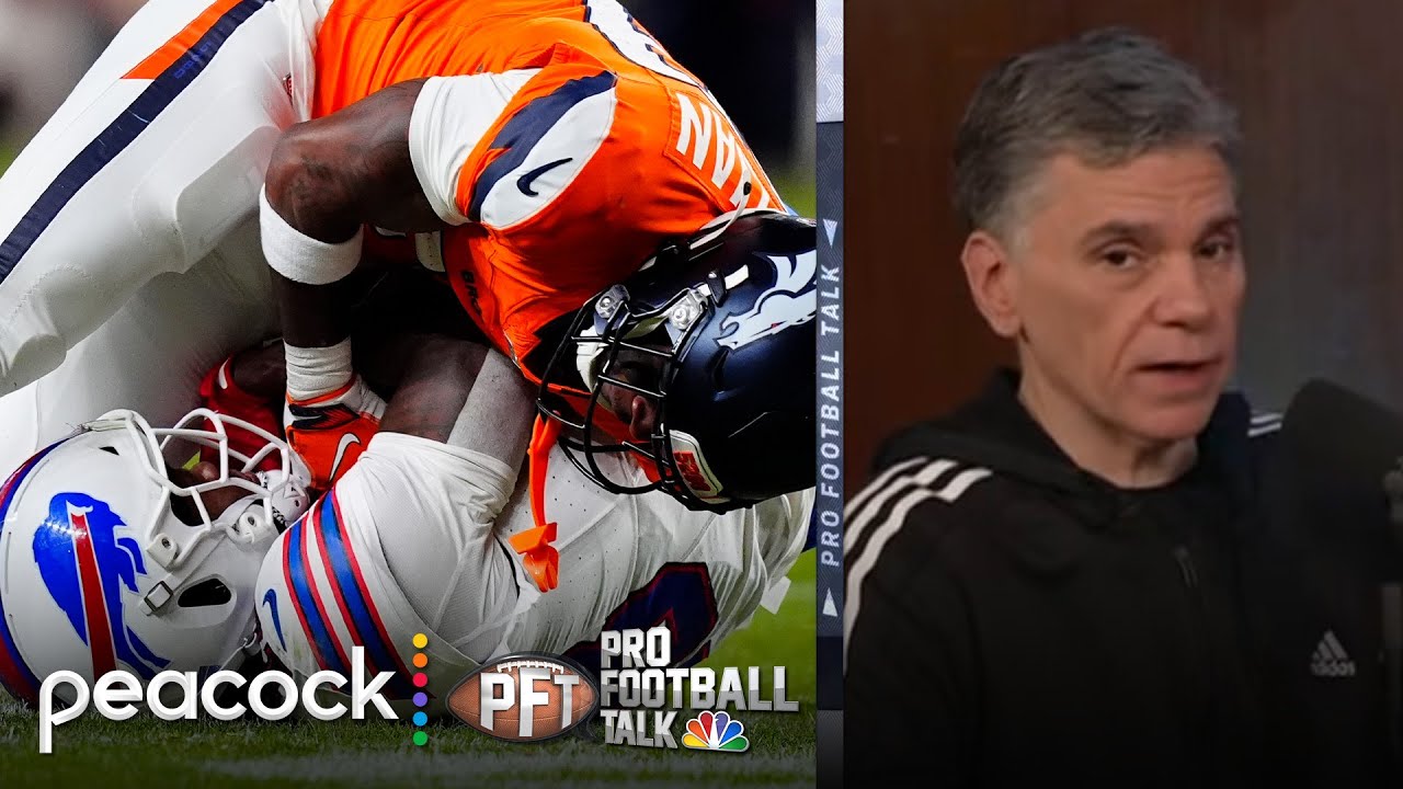 Analyzing ruling of overtime interception call in Bills vs. Broncos | Pro Football Talk | NFL on NBC