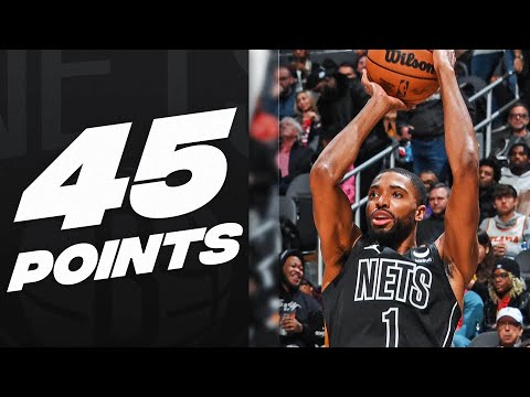 Mikal Bridges GOES OFF For 45 Points In OT Thriller! | November 22, 2023