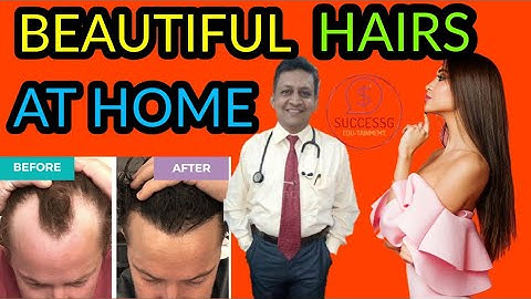 TREATMENT of HAIR LOSS in HINDI | 100% Science | #Haircare Routine by Dr. Puneet Agrawal #SuccessG