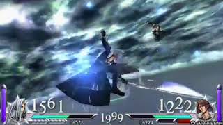 Dissidia 012 Final Fantasy - Sephiroth vs Squall Leonhart (EPIC COMEBACK) Hard Mode LV100