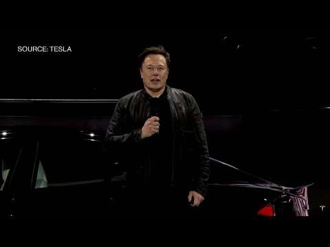 Video: Tesla Potuje Med 12-mesečno Napovedjo Vozila Elona Muska, Opazovanja TSLA