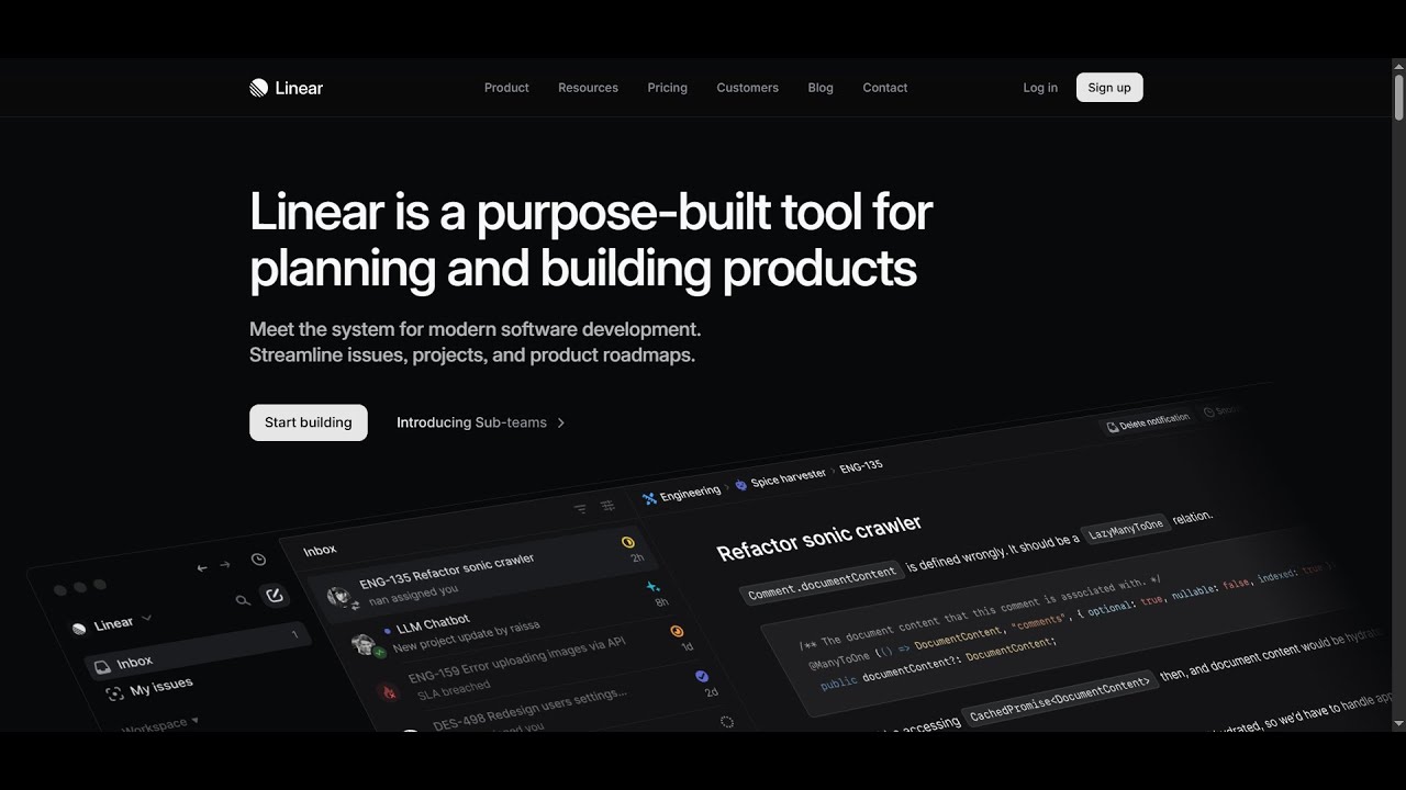 Linear New User SaaS Onboarding Flow | How Linear Welcomes New Users