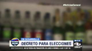 Estas son las restricciones decretadas para las elecciones del 9 de marzo - 3 de Marzo de 2014