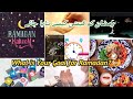 What is your goal for ramadan      how to make it more precious ramadan